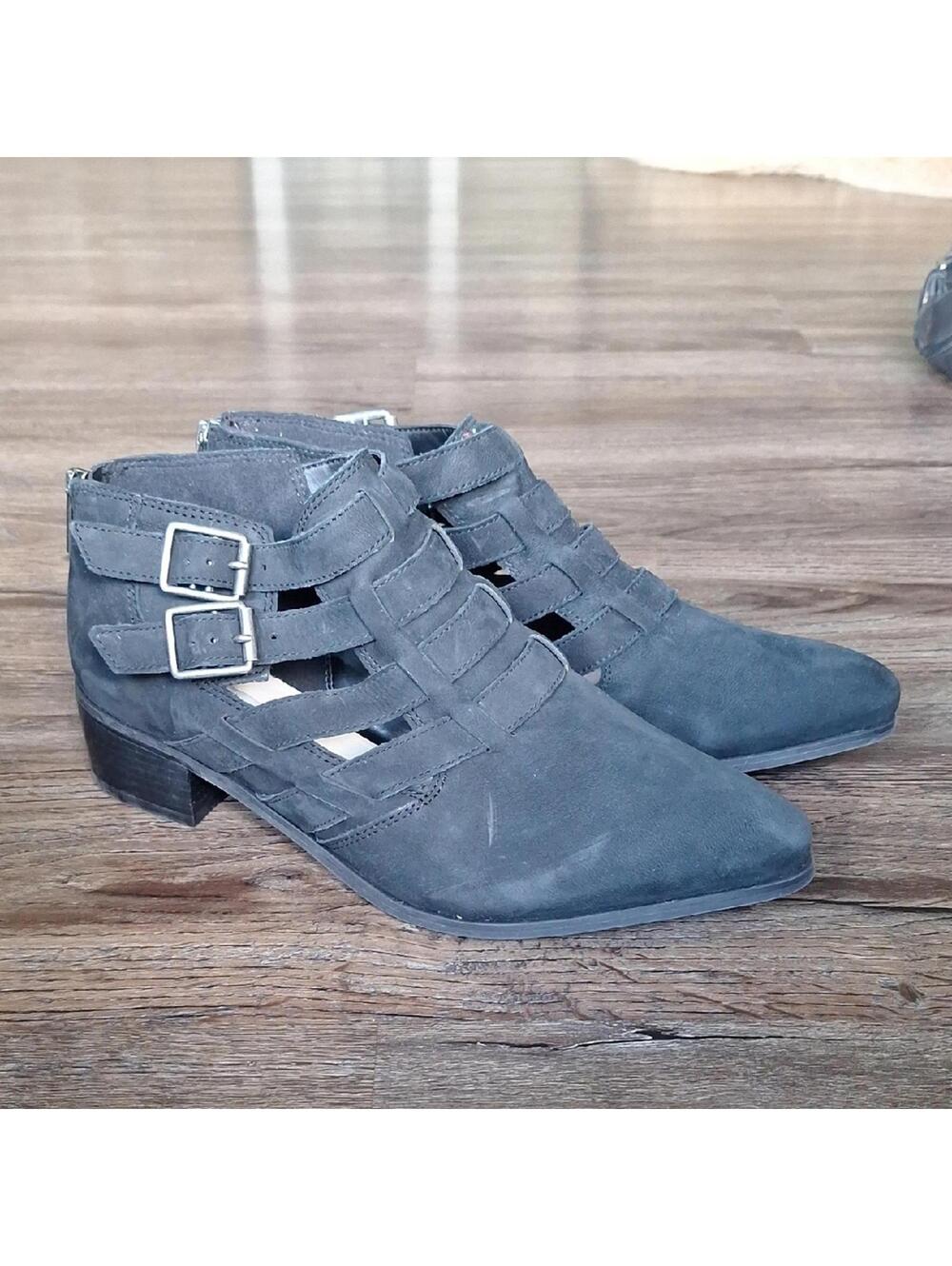 Nwt Clarks Black Marlina Ramble Small Heeled Bootie Size 9.5